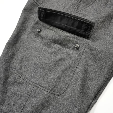 90s "claiborne" Wool Cargo Slacks