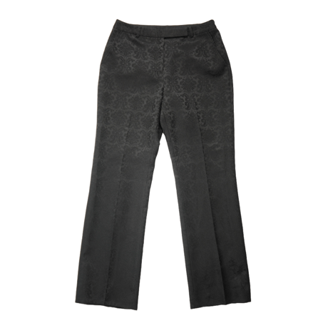 90s Embroidery design flare pants