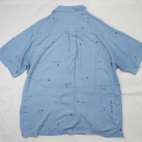 90s 【PERRY ELLIS】 Rayon S/S shirt