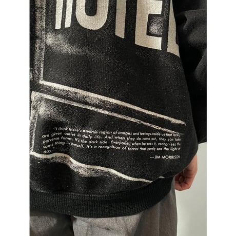 90s "EMPIRE" -THE DOORS- Euro bootleg print hoodie
