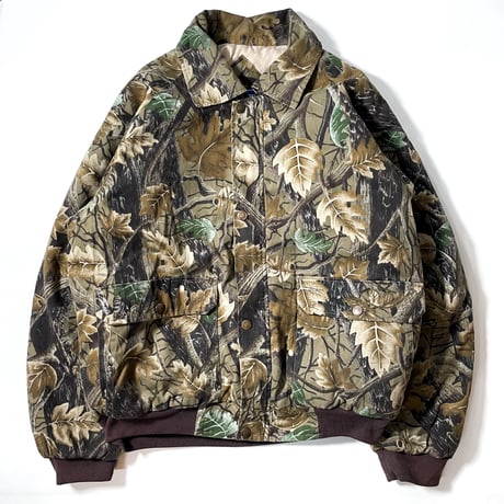 Real tree camo padded jacket