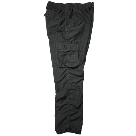 90s-00s White stitch design nylon Cargo pants