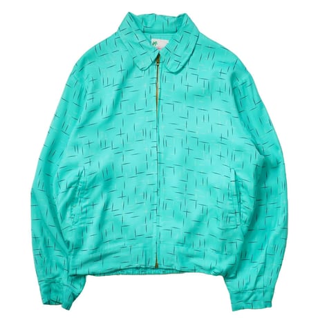 80s- "Reminiscence" Rayon Gabagdin Jacket