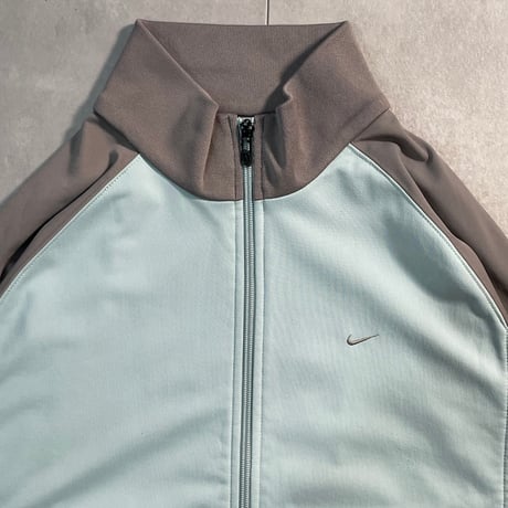 00s "NIKE" 2 tone Track Jacket