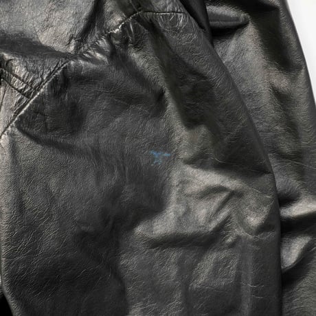 00S "BENETTON" Short Length Soft Leather Jacket