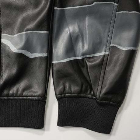"ALFANI" PVC Leather jacket