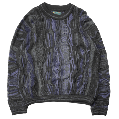 【Special】90s COOGI 3D Knit Sweater / 6 materials