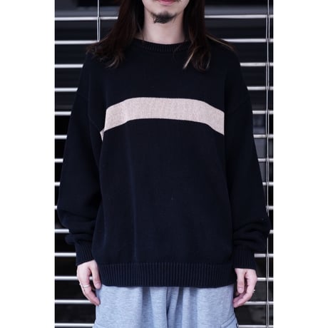 00s "craft & borrow" Cotton knit sweater