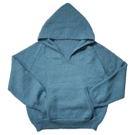 Vintage Hand knit Skipper Hoodie