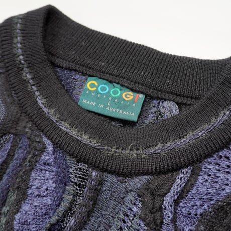【Special】90s COOGI 3D Knit Sweater / 6 materials