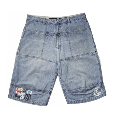 90s "MARITHE FRANCOIS GIRBAUD" Baggy Denim shorts