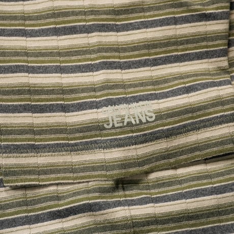 90s "Calvin Klein Jeans" Border T-shirt