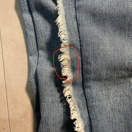 Euro Design Flare Denim Pants