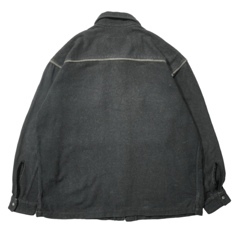 90s- Euro Heavy Cotton × Nylon L/S work shirt