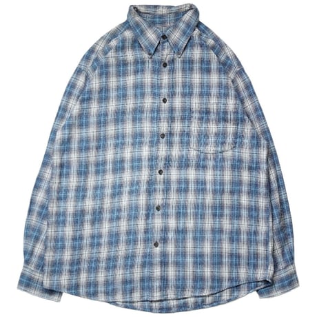 00s ombre check shirt