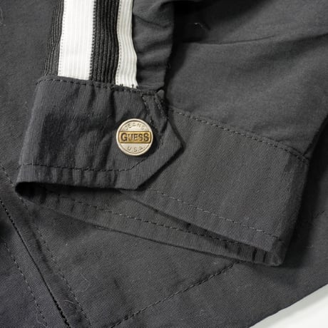 90s "GUESS JEANS" Nylon Jacket like a Single Raiders Jacket