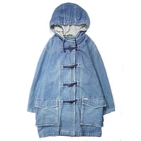 80s Denim duffle coat