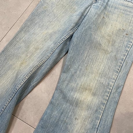 70s "Levi's" 663 Denim Bell Bottom Pants
