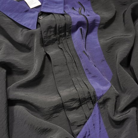 ~00s  "POLICY STUDIO" Shiny L/S shirt