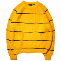 90s Border Knit Sweater