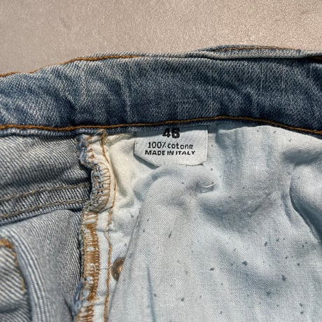 Euro Design Flare Denim Pants