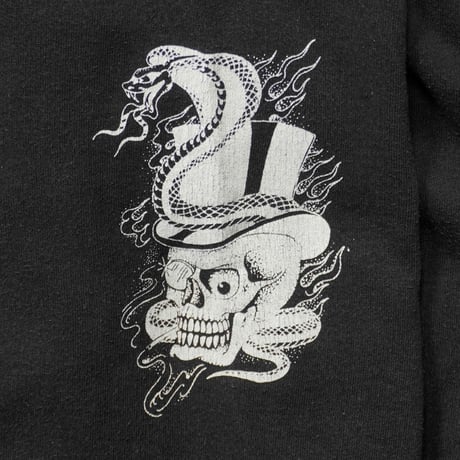 90s Euro Printed sleeve Sweat shirt