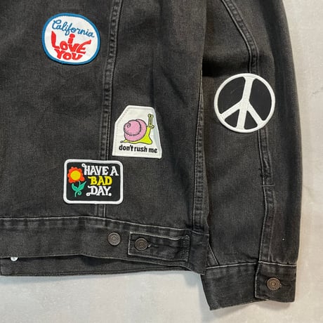 "Levi's" Patched Design Denim Jacket
