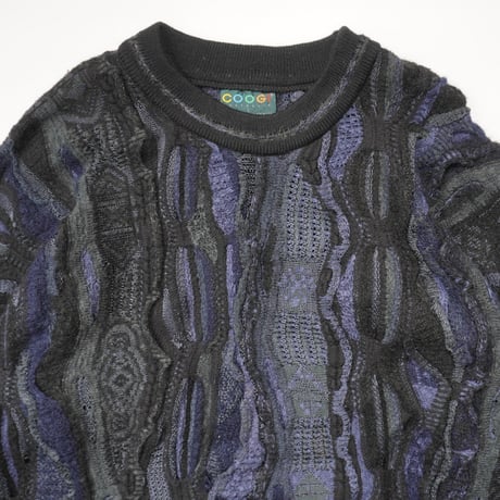 【Special】90s COOGI 3D Knit Sweater / 6 materials