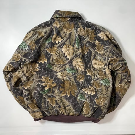 Real tree camo padded jacket
