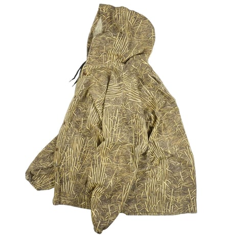 90s Cattail camo Hooded Jacket