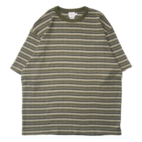 90s "Calvin Klein Jeans" Border T-shirt