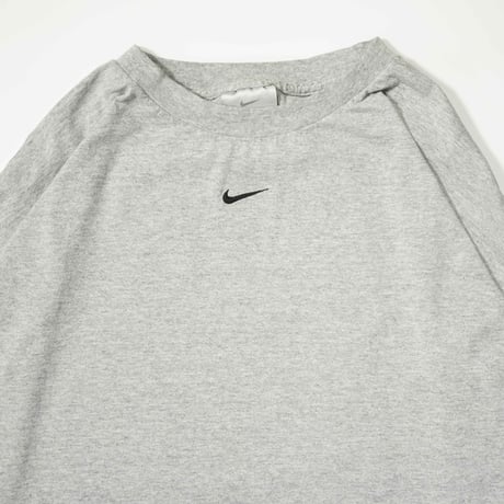 00s "NIKE" Center Swoosh logo L/S T-shirt