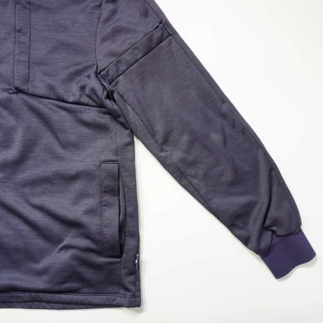 Zip design Technical Poly Sweat Shirt