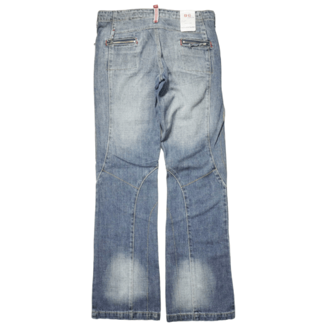 【Dead Stock!!!】EURO Y2K Flare Denim Pants