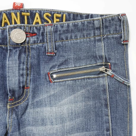 【Dead Stock!!!】EURO Y2K Flare Denim Pants