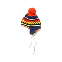 Multi color BON BON Knit Cap