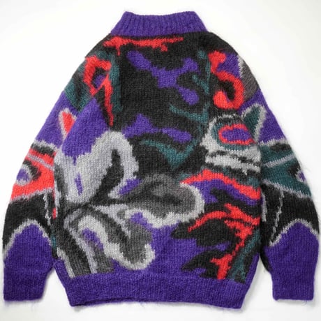 80s Mohair knit sweater