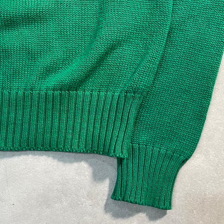 90s "LANDS' END" Cotton knit Sweater