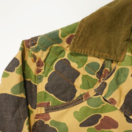 70s "SAFTBAK" Duckhunter Camo(Frog Skin) Hunting Jacket