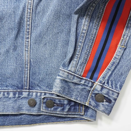 "Levi's" Rib Switching Denim Jacket