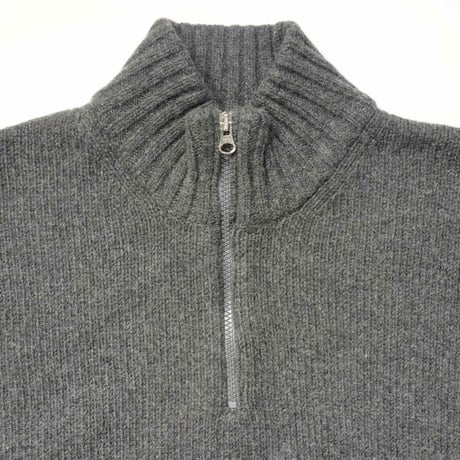 90s- "NAPAPIJRI" Half Zip Wool Knit Sweater