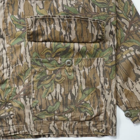 80s "MOSSY OAK" Real leaf camo jacket