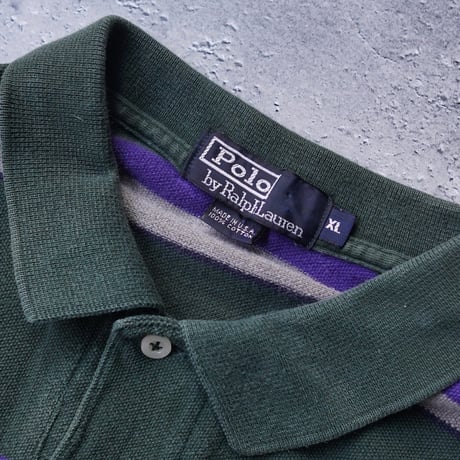【マーキュリー】"Polo Ralph Lauren" ボーダーポロシャツ