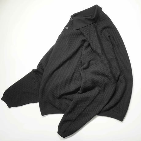 90s- Knit Polo Shirt