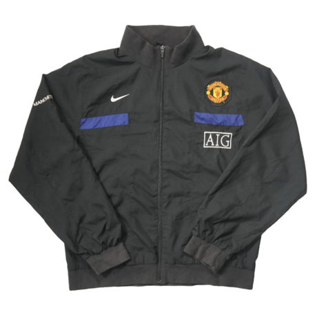 00s "NIKE" Manchester United Team Nylon Jacket