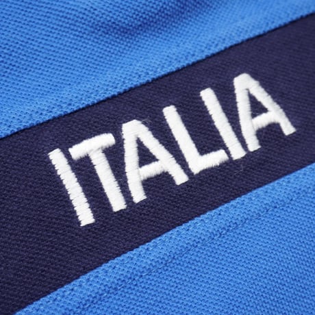 1998's-2000's Team Italy football polo shirt