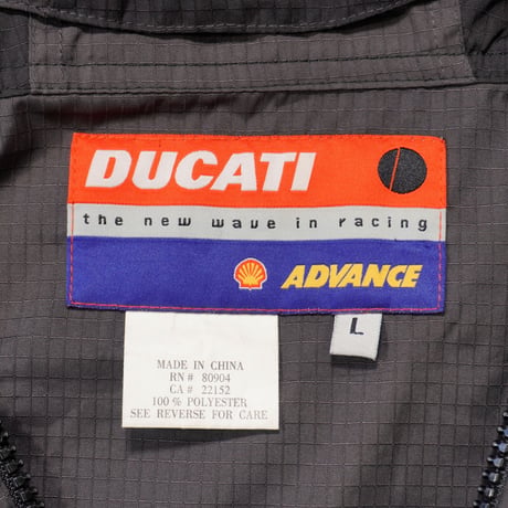 "DUCATI" Nylon Ripstop Anorak Jacket
