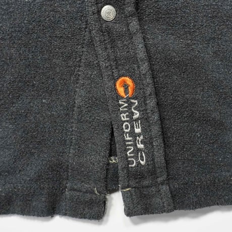 90s- Euro Heavy Cotton × Nylon L/S work shirt