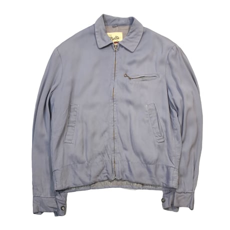 50-60s Rayon Gabardine Jacket