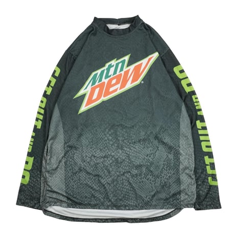 "Mountain Dew" Lomg sleeve T-shirt